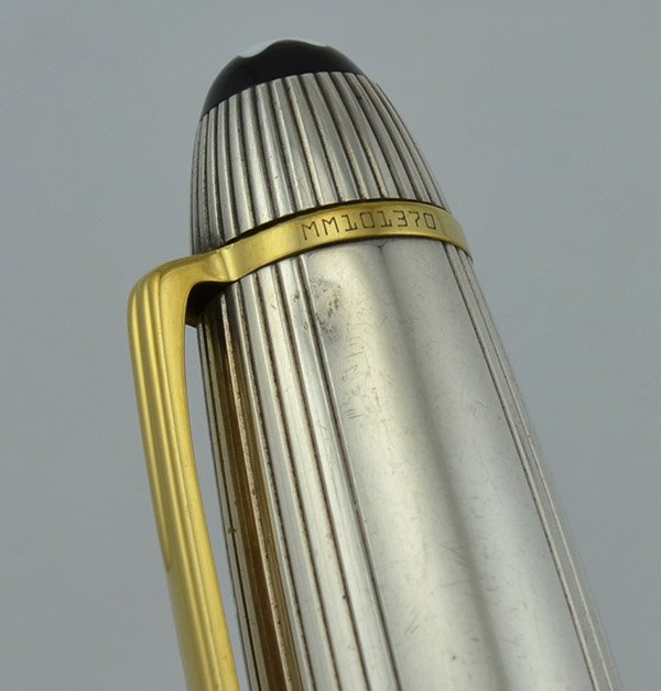 Montblanc Meisterstuck 146 - Sterling Silver Pinstripe, Piston